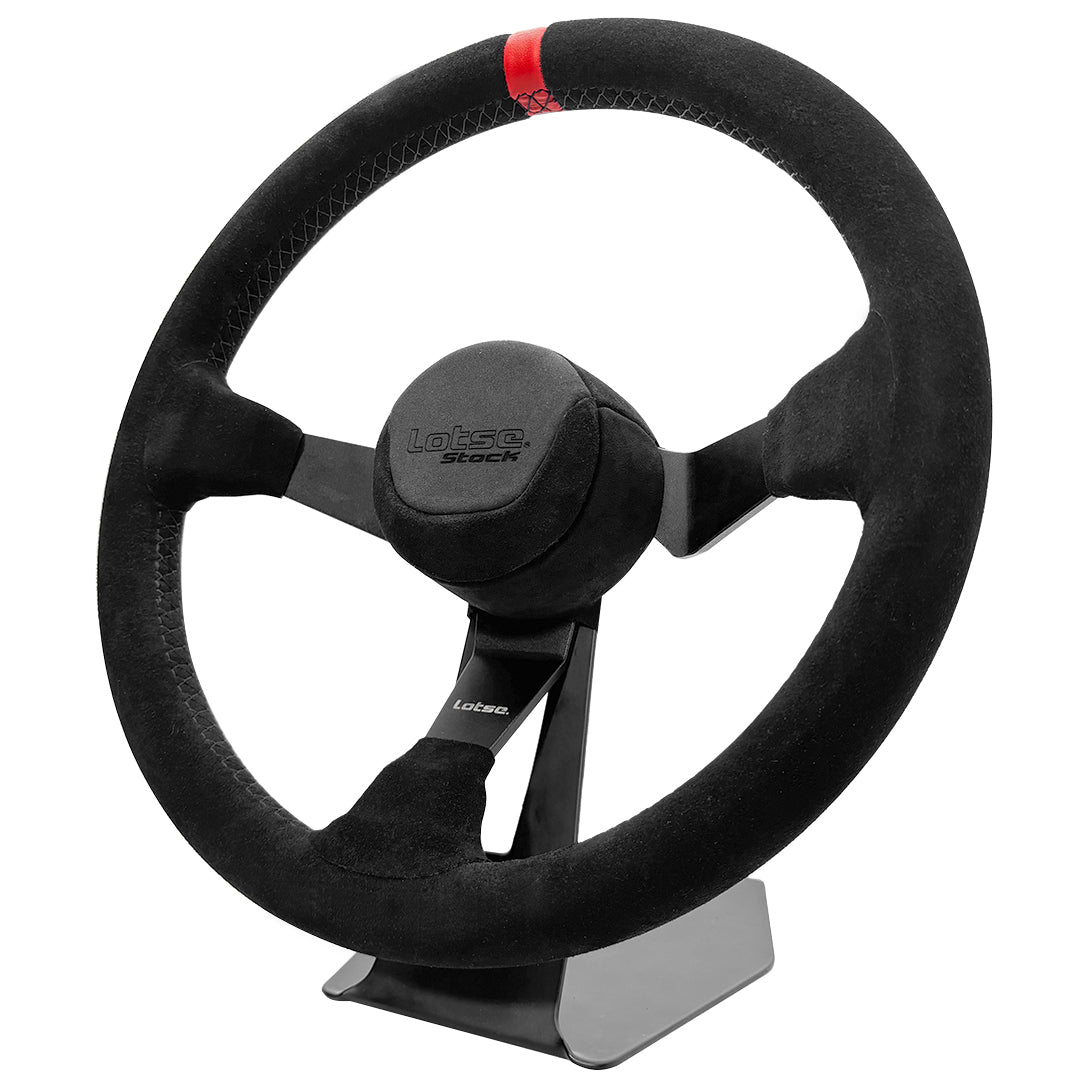 LOTSE STOCK 14 ALUMINUN (SUEDE) Steering Wheel