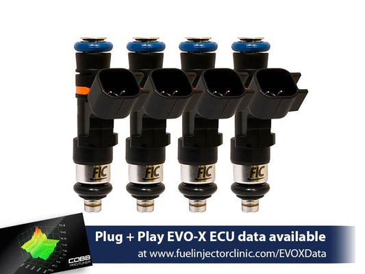 775cc FIC Mitsubishi Evo X Fuel Injector Clinic Injector Set (High-Z) (is127-0775h)
