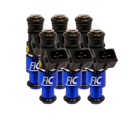 1200cc (Previously 1100cc) FIC Fuel Injector Clinic Injector Set for VW / Audi (6 cyl, 53mm) (High-Z) (is168-1200h)