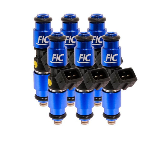 1200cc (Previously 1100cc) FIC Fuel Injector Clinic Injector Set for VW / Audi (6 cyl, 64mm) (High-Z) (is166-1200h)