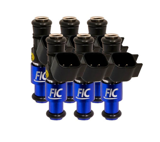 1440cc FIC Fuel Injector Clinic Injector Set for VW / Audi (6 cyl, 53mm) (High-Z) (is168-1440h)
