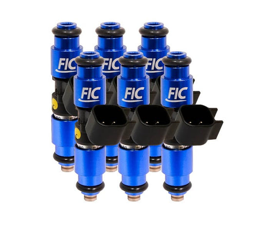 1440cc FIC Fuel Injector Clinic Injector Set for VW / Audi (6 cyl, 64mm) (High-Z) (is166-1440h)