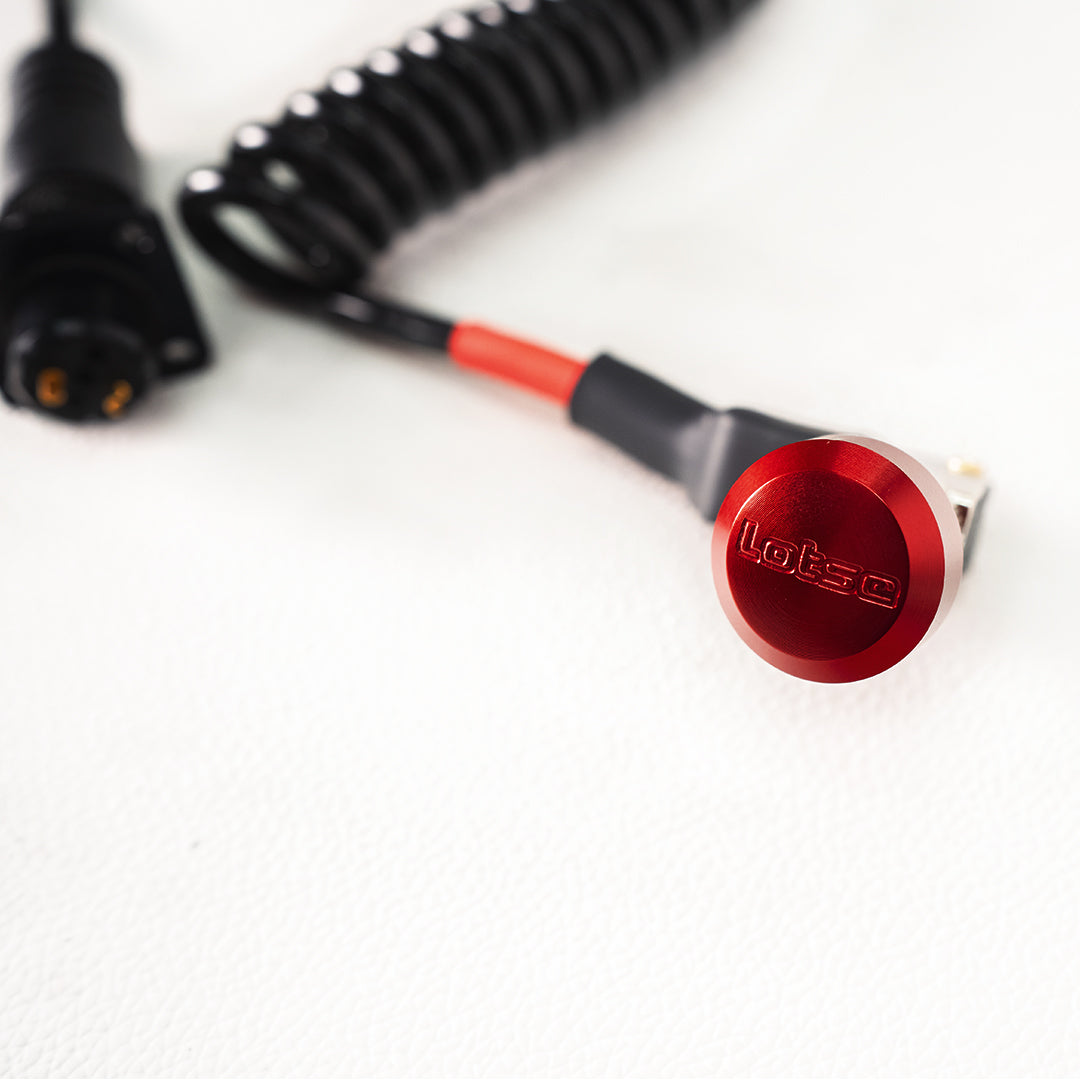 LOTSE TRANS-BRAKE BUTTON + SPIRAL CABLE 2V + CONECTOR