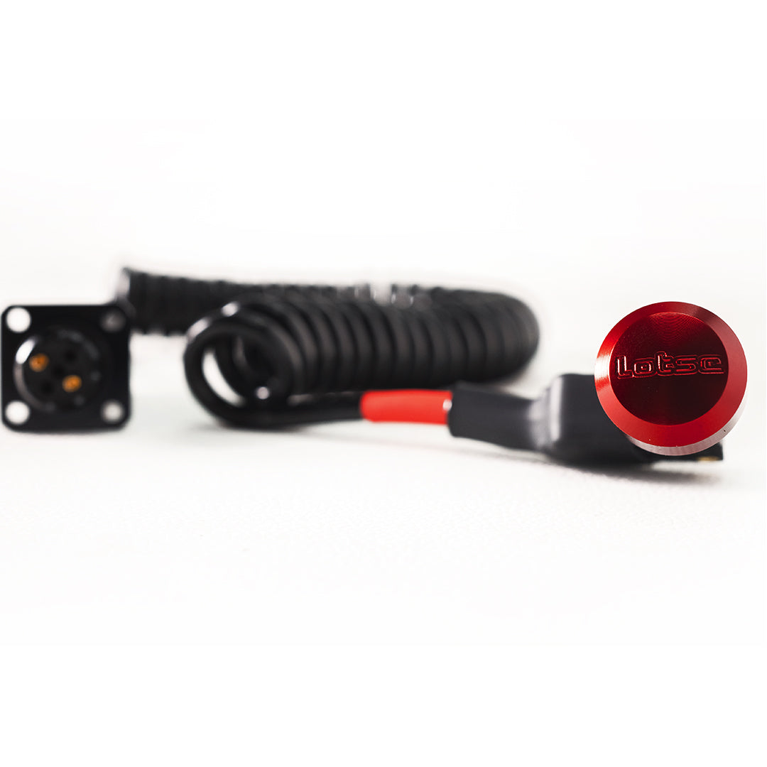LOTSE TRANS-BRAKE BUTTON + SPIRAL CABLE 2V + CONECTOR