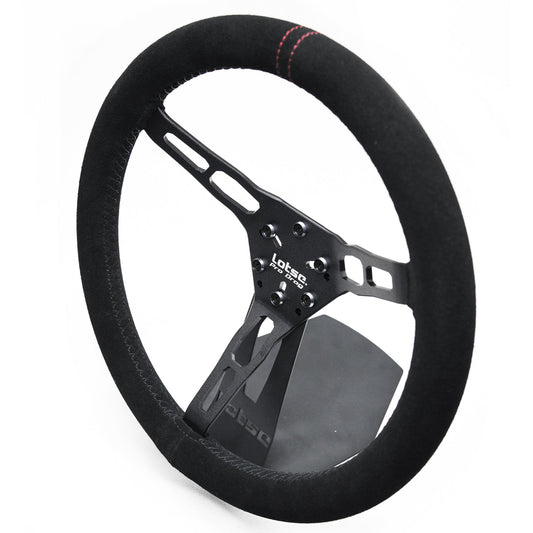 LOTSE PRO DRAG COATED IN SUEDE Steering Wheel