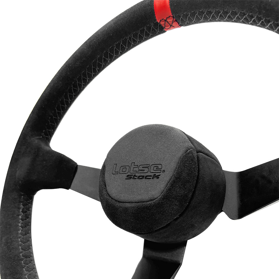 LOTSE STOCK 14 ALUMINUN (SUEDE) Steering Wheel