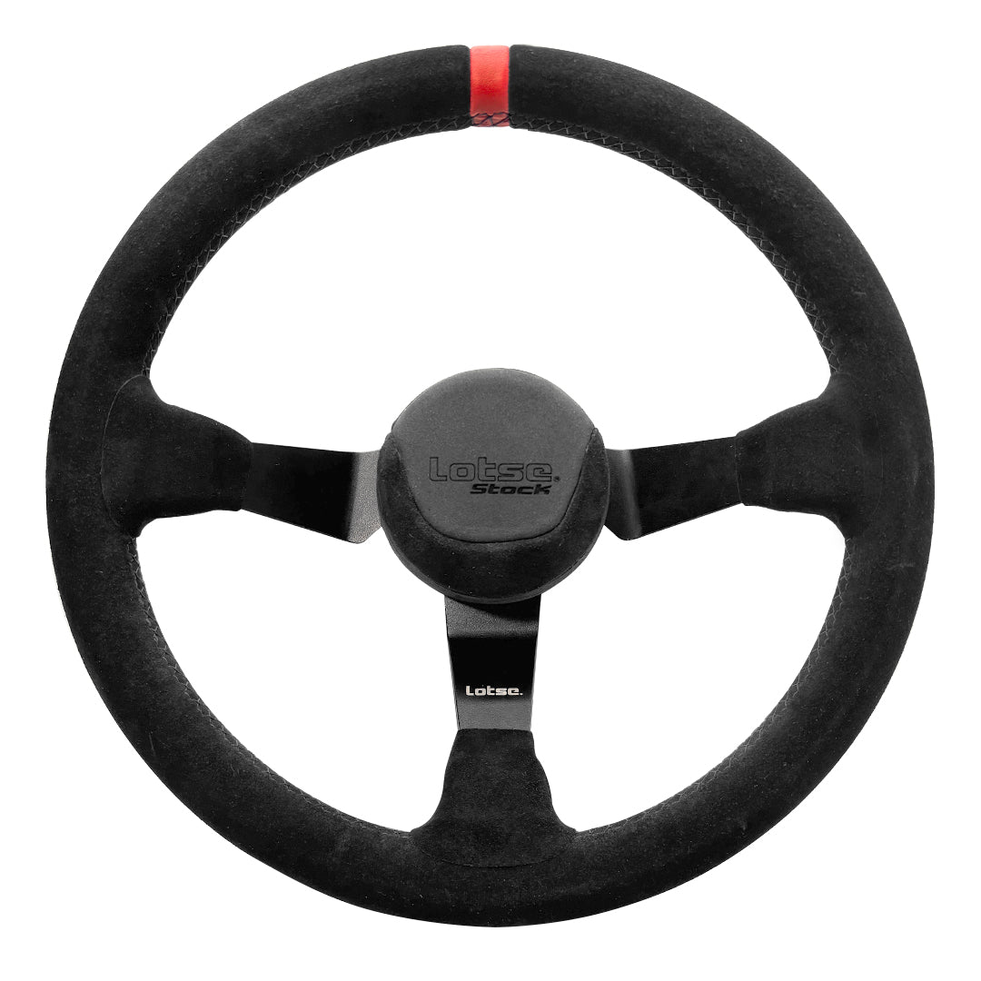 LOTSE STOCK 14 ALUMINUN (SUEDE) Steering Wheel